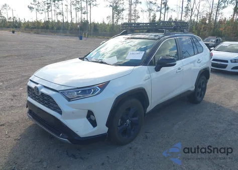 2020 Toyota Rav4 Hybrid Xse from USA, damaged, VIN JTME6RFV3LD501957